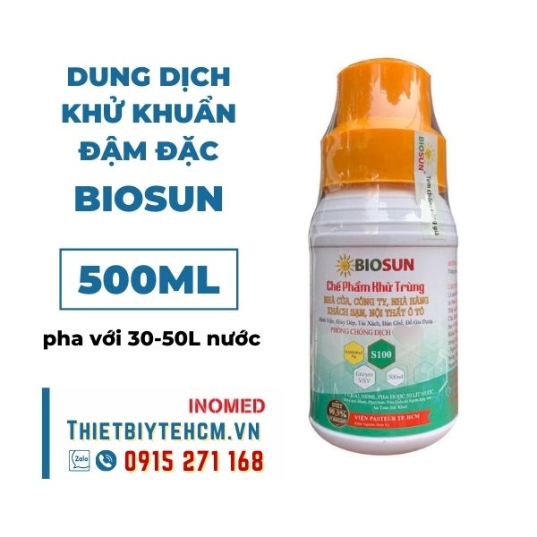 Dung dịch khử khuẩn đậm đặc Biosun